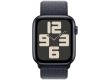 Apple Watch SE 2024 GPS 40mm Midnight Aluminium Case with Ink Sport Loop,Model A2722
