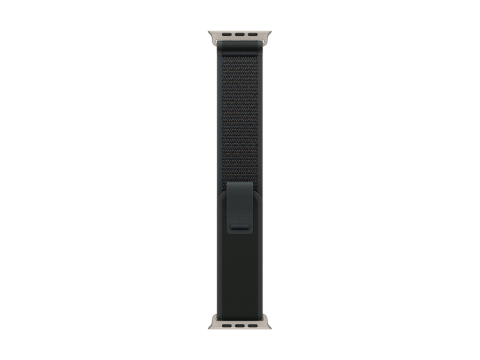 49mm Black Trail Loop - S/M - Natural Titanium Finish