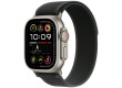49mm Black Trail Loop - S/M - Natural Titanium Finish