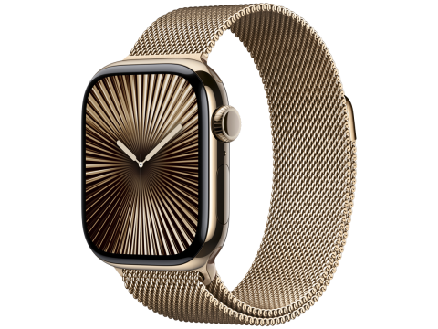 42mm Gold Milanese Loop