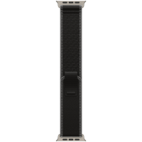 49mm Black/Charcoal Trail Loop - S/M - Natural Titanium Finish