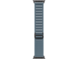 49mm Light Blue Alpine Loop - Medium - Black Titanium Finish