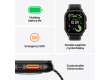 Apple Watch Ultra 3 GPS + Cellular 49mm Natural Titanium Case with Blue/Bright Blue Trail Loop - M/L,Model A3281