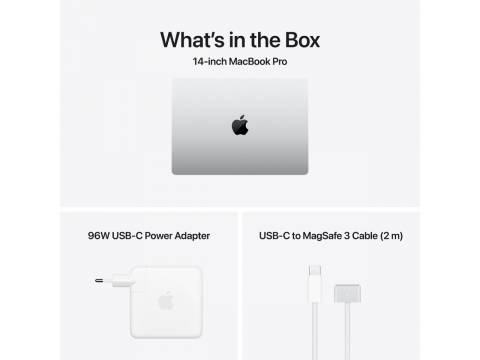 14-inch MacBook Pro: Apple M5 Max chip with 18-core CPU and 32-core GPU, 36GB, 2TB SSD - Silver,Model A3427