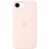 iPhone 17e Silicone Case with MagSafe - Soft Pink,Model A3646