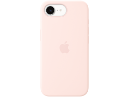 iPhone 17e Silicone Case with MagSafe - Soft Pink,Model A3646
