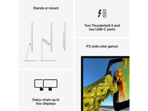 Studio Display - Standard glass - Tilt-adjustable stand