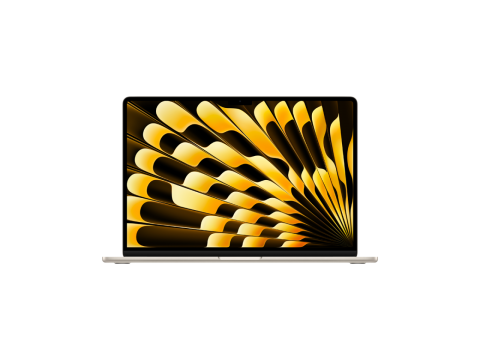 15-inch MacBook Air: Apple M5 chip with 10-core CPU and 10-core GPU, 24GB, 1TB SSD - Starlight,Model A3448