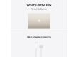 15-inch MacBook Air: Apple M5 chip with 10-core CPU and 10-core GPU, 16GB, 512GB SSD - Starlight,Model A3448