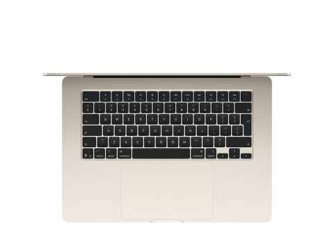 15-inch MacBook Air: Apple M5 chip with 10-core CPU and 10-core GPU, 16GB, 512GB SSD - Starlight,Model A3448