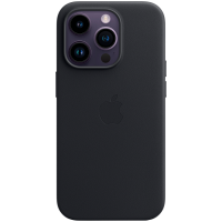 iPhone 14 Pro Leather Case with MagSafe - Midnight,Model A2908