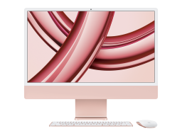 24-inch iMac with Retina 4.5K display: Apple M3 chip with 8‑core CPU and 8‑core GPU, 256GB SSD - Pink,Model A2874