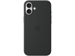 iPhone 16 Plus Silicone Case with MagSafe - Black,Model A3314