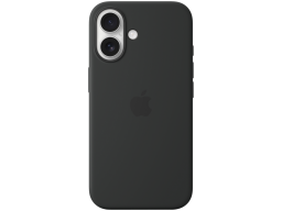 iPhone 16 Silicone Case with MagSafe - Black,Model A3313
