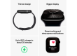Apple Watch Series 10 GPS 46mm Jet Black Aluminium Case with Ink Sport Loop,Model A2999