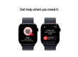 Apple Watch Series 10 GPS 46mm Jet Black Aluminium Case with Ink Sport Loop,Model A2999