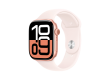 Apple Watch Series 10 GPS 42mm Rose Gold Aluminium Case with Light Blush Sport Band - M/L,Model A2997