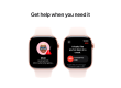Apple Watch Series 10 GPS 42mm Rose Gold Aluminium Case with Light Blush Sport Band - M/L,Model A2997