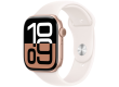 Apple Watch Series 10 GPS 42mm Rose Gold Aluminium Case with Light Blush Sport Band - M/L,Model A2997