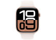 Apple Watch Series 10 GPS 42mm Rose Gold Aluminium Case with Light Blush Sport Band - M/L,Model A2997