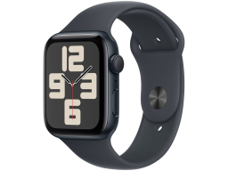 Apple Watch SE 2024 GPS 40mm Midnight Aluminium Case with Midnight Sport Band - S/M,Model A2722