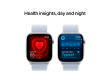 Apple Watch Series 10 GPS 42mm Silver Aluminium Case with Blue Cloud Sport Loop,Model A2997