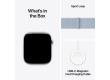 Apple Watch Series 10 GPS 42mm Silver Aluminium Case with Blue Cloud Sport Loop,Model A2997