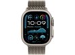 Apple Watch Ultra 2 2024 GPS + Cellular 49mm Natural Titanium Case with Natural Titanium Milanese Loop - S,Model A2986