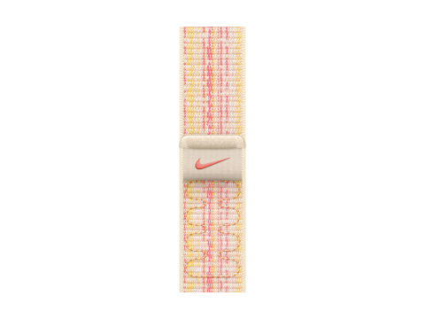 45mm Starlight/Pink Nike Sport Loop