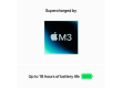 13-inch MacBook Air: Apple M3 chip with 8-core CPU and 10-core GPU, 8GB, 512GB SSD - Silver,Model A3113