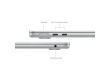13-inch MacBook Air: Apple M3 chip with 8-core CPU and 10-core GPU, 8GB, 512GB SSD - Silver,Model A3113