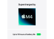 13-inch MacBook Air: Apple M4 chip with 10-core CPU and 8-core GPU, 16GB, 256GB SSD - Sky Blue,Model A3240
