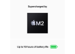 13-inch MacBook Air: Apple M2 chip with 8-core CPU and 8-core GPU, 16GB, 256GB - Silver,Model A2681