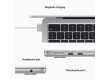 13-inch MacBook Air: Apple M2 chip with 8-core CPU and 8-core GPU, 16GB, 256GB - Silver,Model A2681
