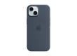 iPhone 15 Silicone Case with MagSafe - Storm Blue,Model A3123