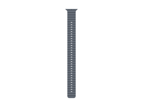 49mm Anchor Blue Ocean Band Extension - Black Titanium Finish