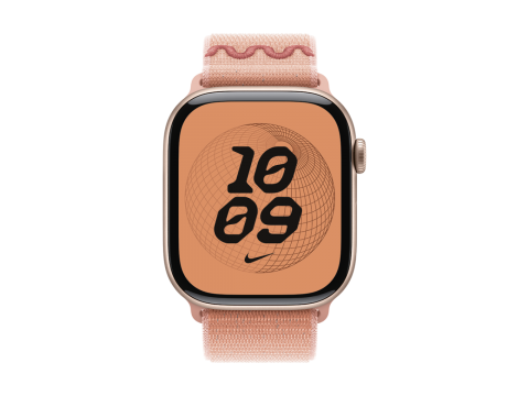 46mm Alpenglow Pink Nike Sport Loop