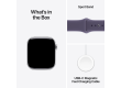 Apple Watch Series 11 GPS 42mm Silver Aluminium Case with Purple Fog Sport Band - S/M,Model A3331