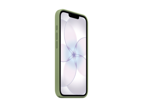 iPhone 17e Silicone Case with MagSafe - Light Moss,Model A3646