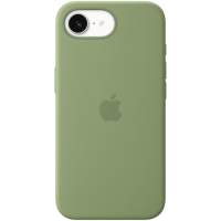 iPhone 17e Silicone Case with MagSafe - Light Moss,Model A3646
