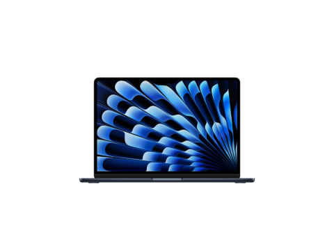13-inch MacBook Air: Apple M5 chip with 10-core CPU and 10-core GPU, 24GB, 1TB SSD - Midnight,Model A3449