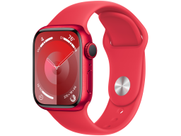 Apple Watch Series 9 GPS 41mm (PRODUCT)RED Aluminium Case with (PRODUCT)RED Sport Band - S/M,Model A2978