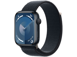 Apple Watch Series 9 GPS 45mm Midnight Aluminium Case with Midnight Sport Loop,Model A2980