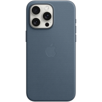 iPhone 15 Pro Max FineWoven Case with MagSafe - Pacific Blue,Model A3135