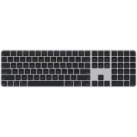 Magic Keyboard with Touch ID and Numeric Keypad for Mac models with Apple silicon - Russian - Black Keys,Model A3119