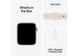 Apple Watch SE 2024 GPS 40mm Starlight Aluminium Case with Starlight Sport Band - M/L,Model A2722