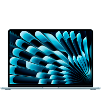 15-inch MacBook Air: Apple M4 chip with 10-core CPU and 10-core GPU, 24GB, 512GB SSD - Sky Blue,Model A3241
