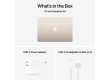 15-inch MacBook Air: Apple M4 chip with 10-core CPU and 10-core GPU, 24GB, 512GB SSD - Starlight,Model A3241