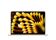 15-inch MacBook Air: Apple M4 chip with 10-core CPU and 10-core GPU, 24GB, 512GB SSD - Starlight,Model A3241