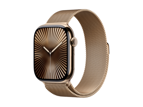 46mm Gold Milanese Loop - S/M
